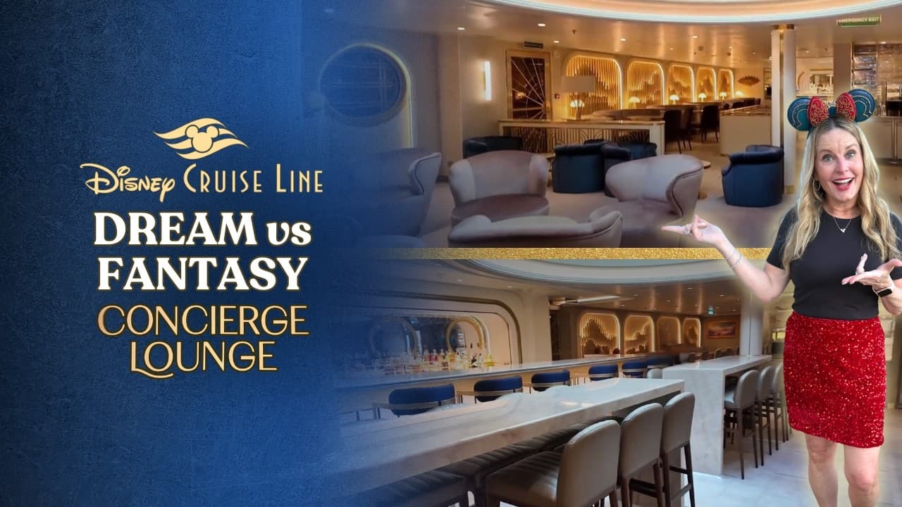 Disney Dream vs. Disney Fantasy Concierge Lounge: 3 Differences